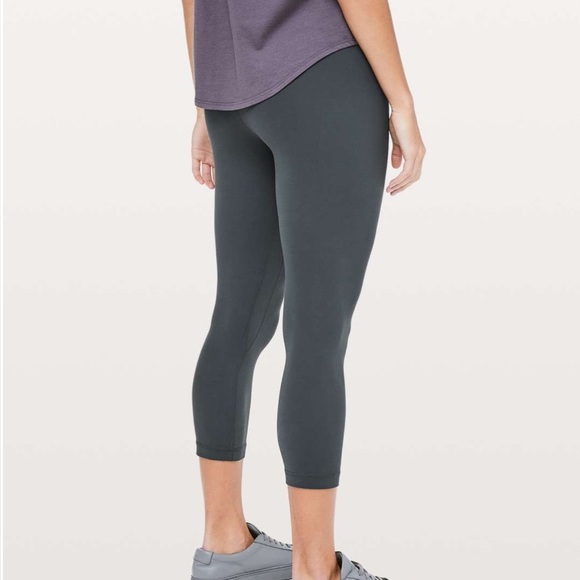 🍋 Lululemon MELANITE Align crop 21” Sz. 2 - Picture 3 of 9